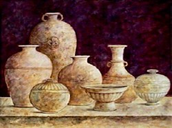 Antique Pots III by G.P. Mepas